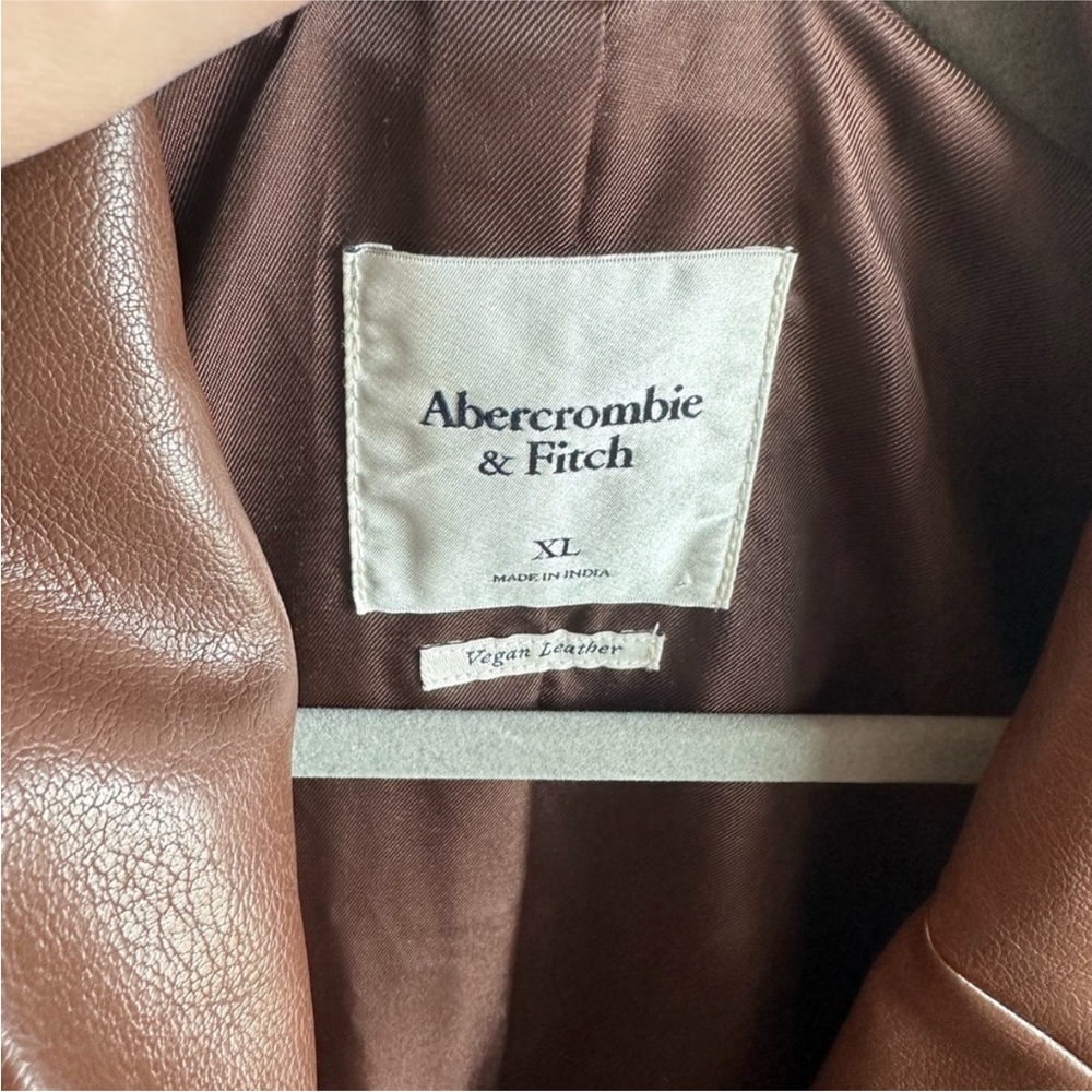 A&F vegan leather jacket - Picture 4 of 4